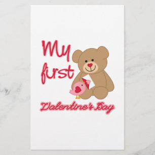 Mein erster Valentinstag Briefpapier