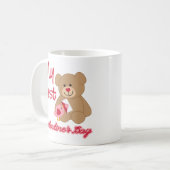 Mein erster Valentinstag Kaffeetasse (Vorderseite Links)
