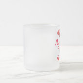 Mein erster Valentinstag Mattglastasse (Mittel)