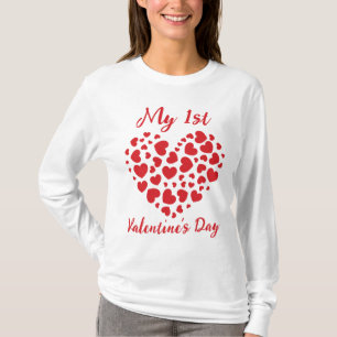 Mein erster Valentinstag T - Shirt