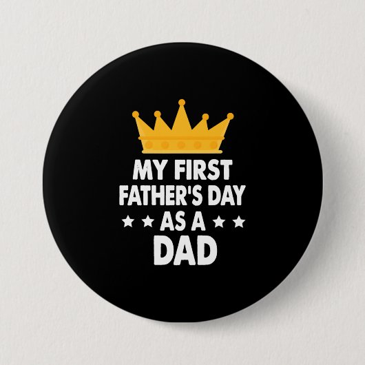 Mein erster Vater als Vater 2021 Button (Vorderseite)
