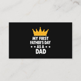 Mein erster Vater als Vater 2021 Visitenkarte