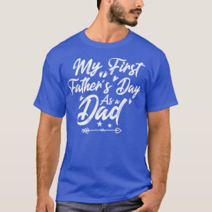 Mein erster Vatertag als Vater Glücklicher Vaterta T-Shirt