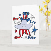 Mein erster vierter Star Karte (Gelbe Blume)