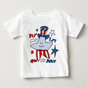 Mein erster vierter Stern Baby T-shirt