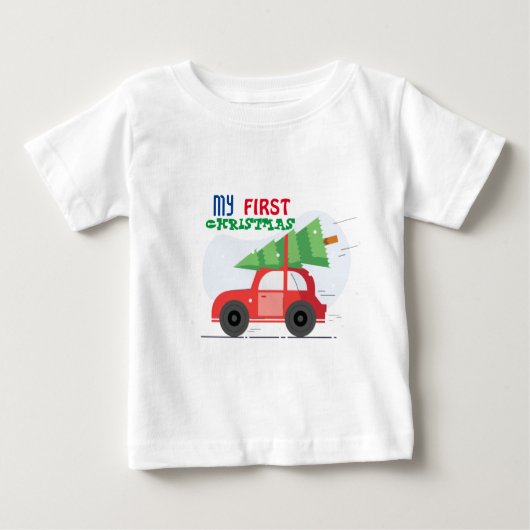 Mein erster WeihnachtsbabY-T - Shirt (Vorderseite)