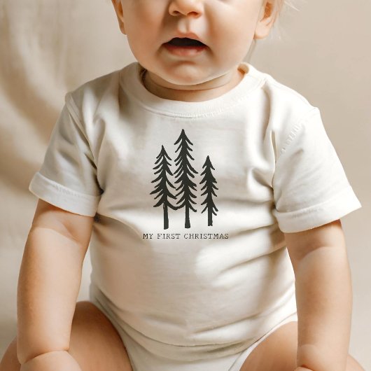 Mein erster Weihnachtsbaum Baby T-shirt