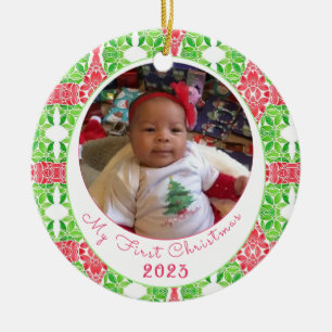 Mein erster Weihnachtsbaum Keramik Ornament