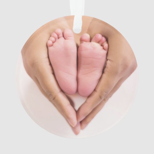 Mein erster Weihnachtsjunge Foto Skriptname Ornament (Rückseite)