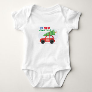 Mein erster Weihnachtskinderanzug Baby Strampler
