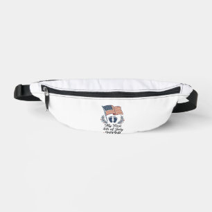 Mein erstes 4. Juli 2026 Baby Vintage Patriotische Bauchtasche