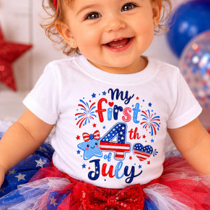 Mein erstes 4. Juli-Shirt Baby T-shirt