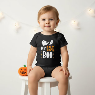Mein erstes Buh, 1. Halloween T-Shirt für Kinder Baby Strampler