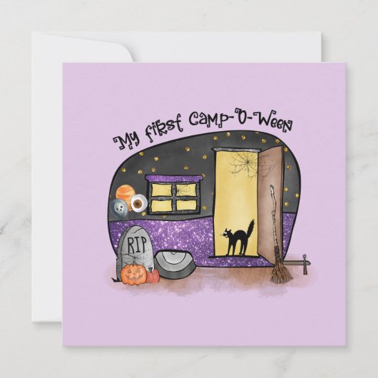 Mein erstes Camp-O-Ween | Halloween-Camping (Vorderseite)