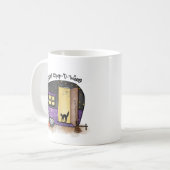 Mein erstes Camp-O-Ween | Halloween-Camping Kaffeetasse (Vorderseite Links)