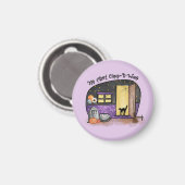 Mein erstes Camp-O-Ween | Halloween-Camping Magnet (Vorderseite/Rückseite)