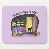 Mein erstes Camp-O-Ween | Halloween-Camping Mousepad (Vorne)