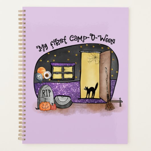 Mein erstes Camp-O-Ween | Halloween-Camping Planer (Vorderseite)
