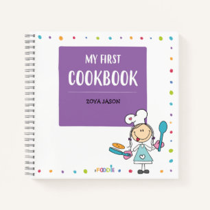 MEIN ERSTES COOKBOOK Leere Rezept Notebook  Notizblock