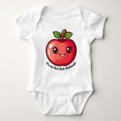 🍎 Mein erstes Ever Rosh Hashanah mit benutzerdefi Baby Strampler (Vorderseite)