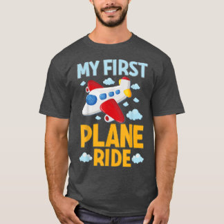 Mein erstes Flugzeug-Reitflugzeug Grafikkids T-Shirt