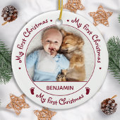 Mein erstes Foto für Niedliches Baby Keramik Ornament