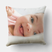 Mein erstes frohes Weihnachtsbäder Geburtstag Kissen (Rückseite)