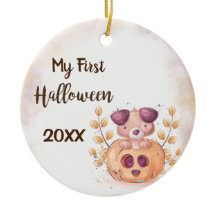 Mein erstes glückliches Halloween-Keramik-Ornament