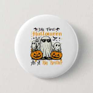 Mein erstes Halloween als großer Bruder Ghost Pump Button
