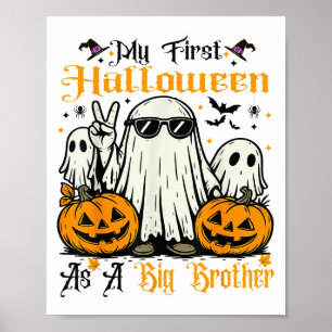 Mein erstes Halloween als großer Bruder Ghost Pump Poster