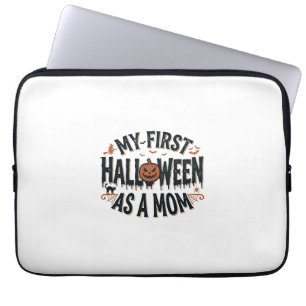 Mein erstes Halloween als Mama Vintage-Halloween-D Laptopschutzhülle