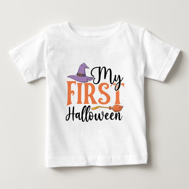 Mein erstes Halloween Baby T-shirt (Vorderseite)