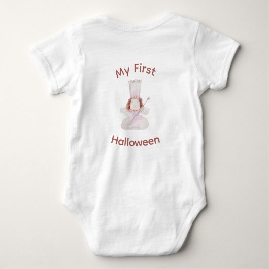 Mein erstes Halloween-Bodysuit Baby Strampler (Rückseite)