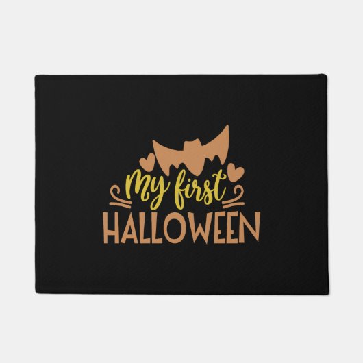 Mein erstes Halloween - Halloween Fußmatte (Vorderseite)