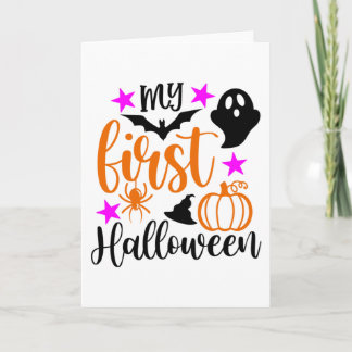 Mein erstes Halloween Karte