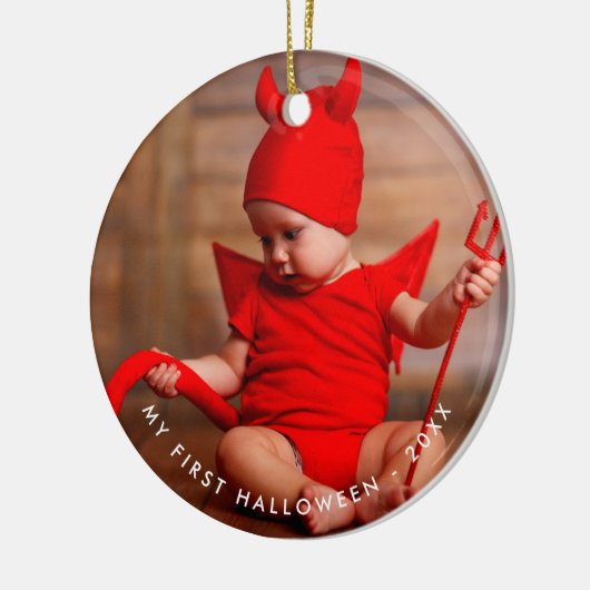 Mein erstes Halloween Keramik Ornament (Links)