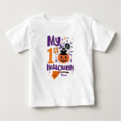Mein erstes Halloween Niedlich Pumpkin Funny Baby T-shirt (Vorderseite)