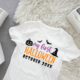 Mein erstes Halloween Niedlicher Säugling Personal Baby T-shirt