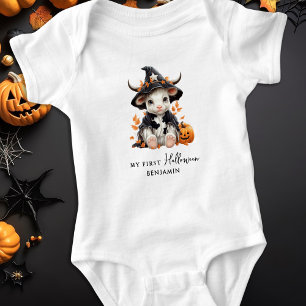Mein erstes Halloween Personalisierte Niedliche He Baby Strampler