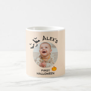 Mein erstes Halloween-Tasse Custom Foto Pumpkin &  Kaffeetasse