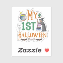 Mein erstes Halloween-Vinyl-Sticker Aufkleber
