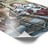 Mein erstes Haustier #2 - Surreal Odd Goth Creatio Fotodruck (Ecke)