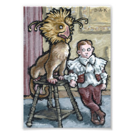 Mein erstes Haustier #2 - Surreal Odd Goth Creatio Fotodruck