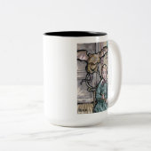 Mein erstes Haustier #8 - Surreal Odd Goth Creatio Zweifarbige Tasse (VorderseiteRechts)