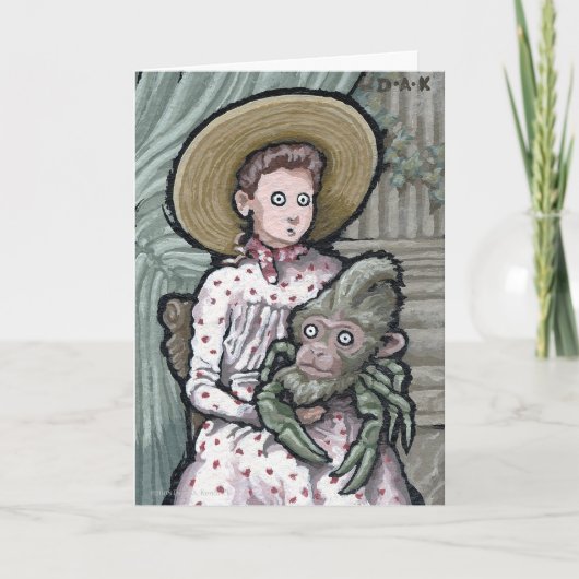 Mein erstes Haustier Nr. 3 - unbedruckter Gruß in Karte (Vorderseite)