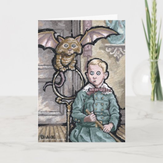 Mein erstes Haustier Nr. 8 - unbedruckter Gruß in  Karte (Vorderseite)