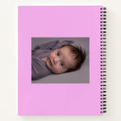 Mein erstes Jahr 2023 Modernes Cutout Baby Foto Pi Notizblock (Rückseite)