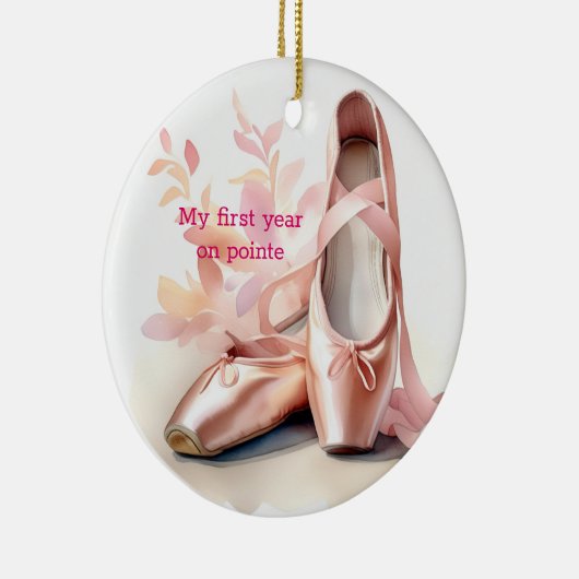 Mein erstes Jahr im Personalisierten Ornament in P (Rechts)