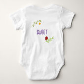 Mein erstes jüdisches Neujahr in Rosh Hashanah Baby Strampler (Rückseite)