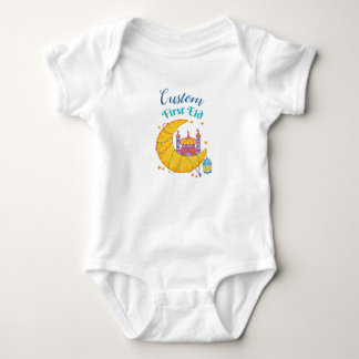 Mein erstes Kind im muslimischen Baby Eid El Fitr Strampler
